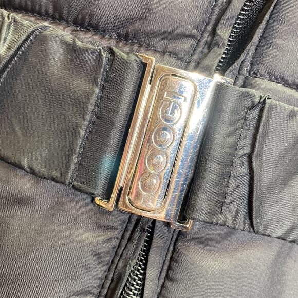 Coogi Multi Colored Puffer Vest with Belt Size Large 12/14 - Picture 3 of 11